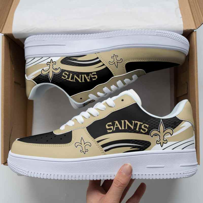 New Orleans Saints AF1 Shoes Detail