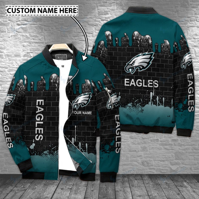 Philadelphia Eagles Bomber Jacket Image 1