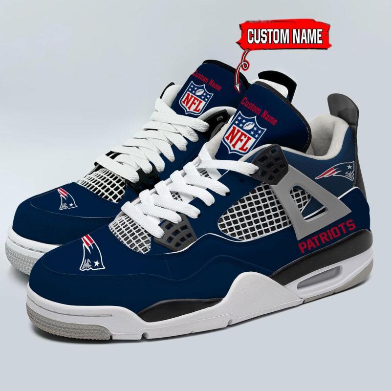 New England Patriots AJ4 Sneaker