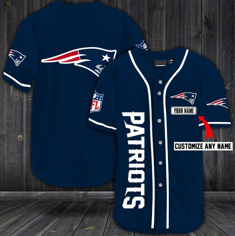 Personalized Baseball Jersey for NFL Fans