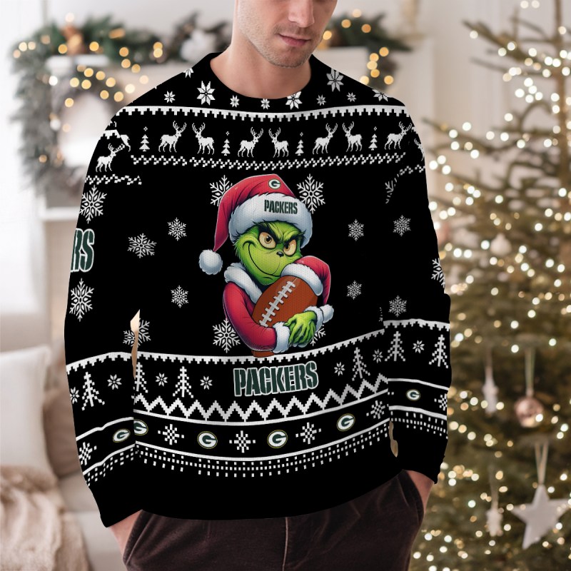 Green Bay Packers Ugly Christmas Sweater