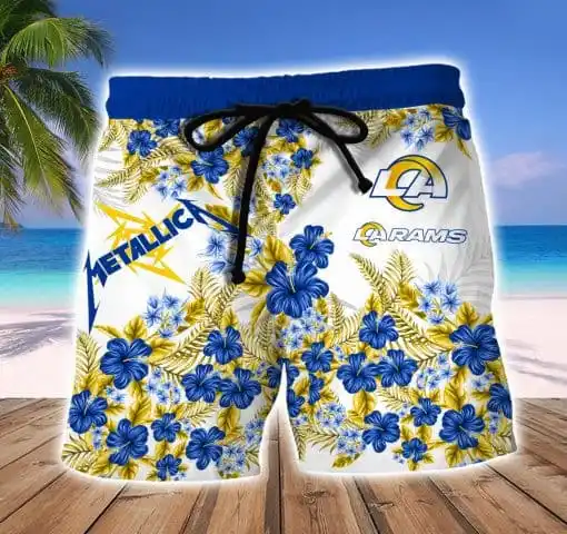 Los Angeles Rams Hawaii Shirt & Shorts