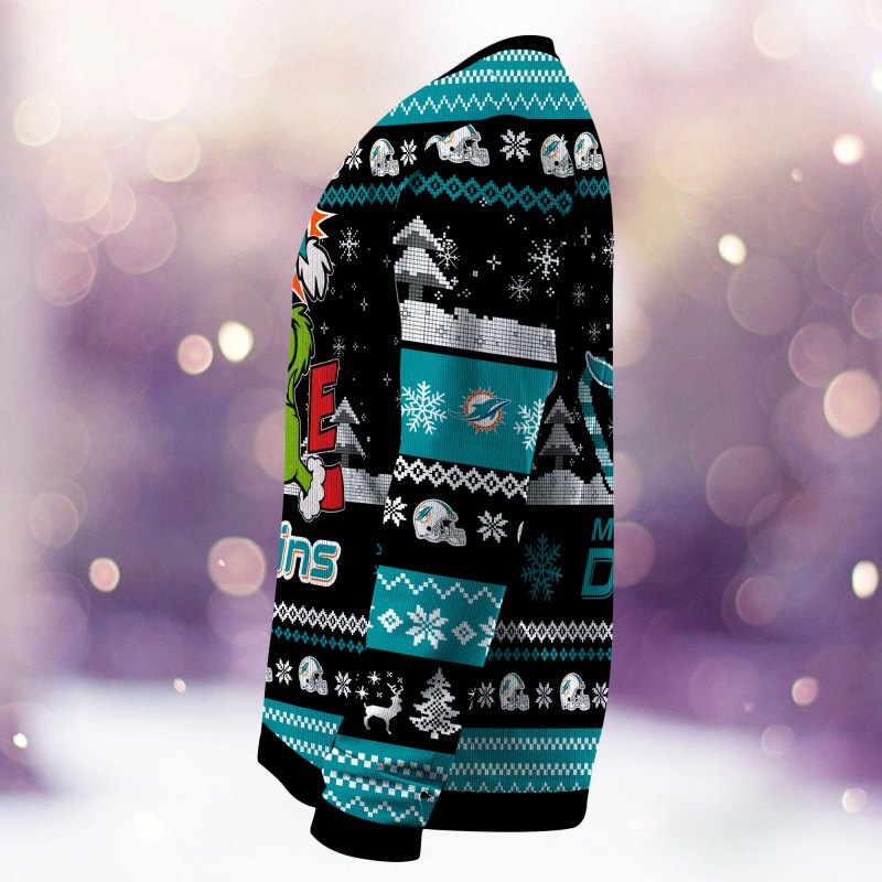 Miami Dolphins Ugly Christmas Sweater