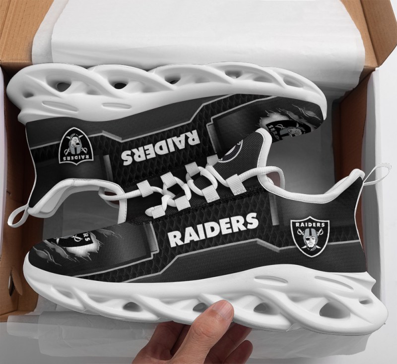 Las Vegas Raiders Yezy Running Sneakers