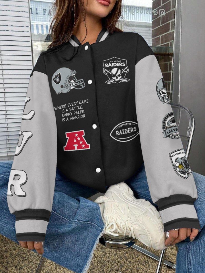 Las Vegas Raiders Varsity Jacket