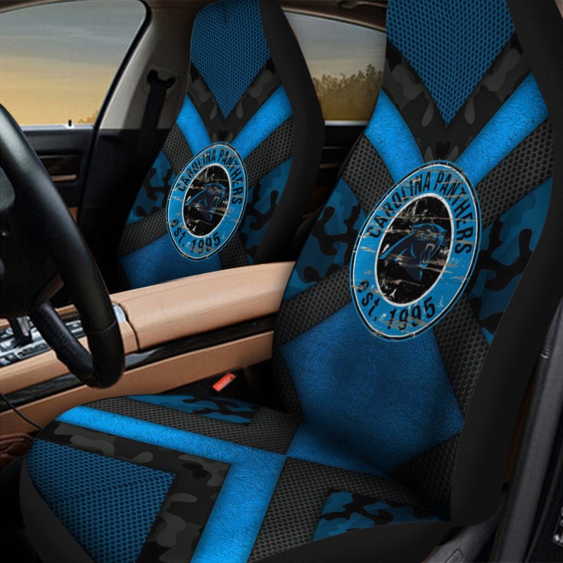 Carolina Panthers Car Seat Covers