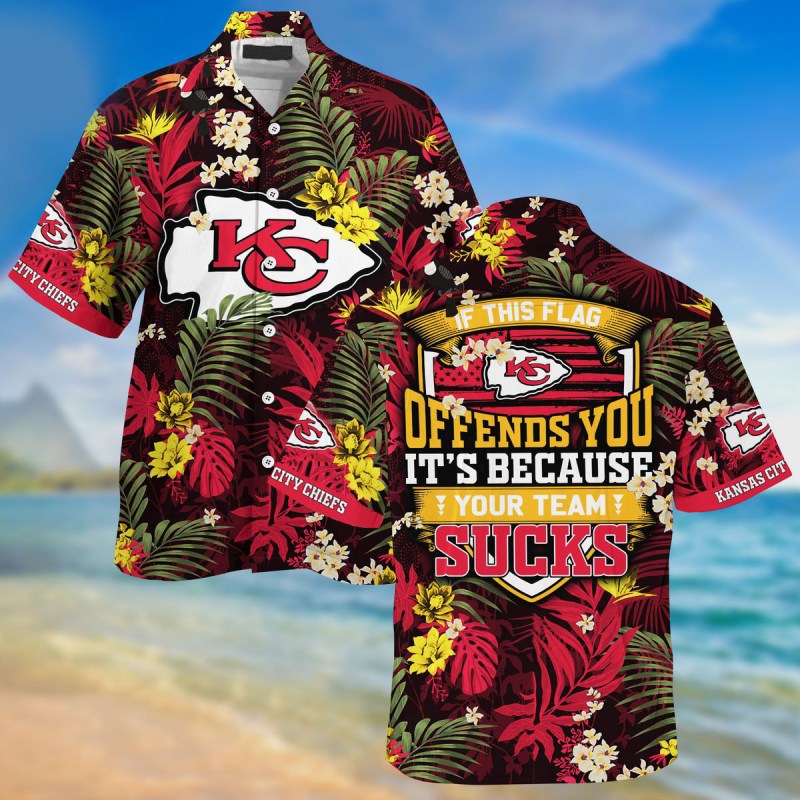 Kansas City Chiefs Summer Hawaiian Shirt