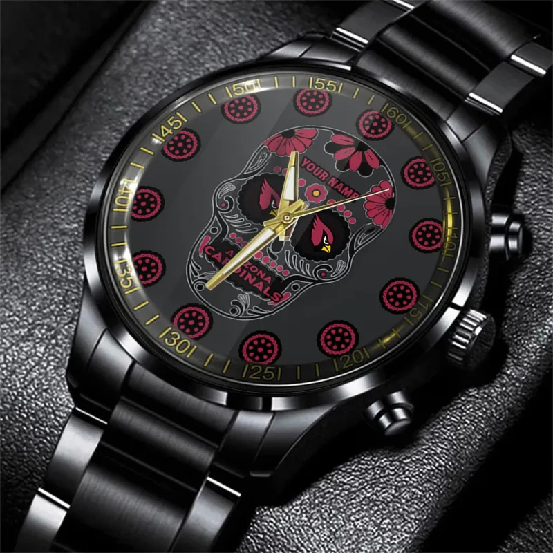 Quartz Movement Arizona Cardinals Watch
