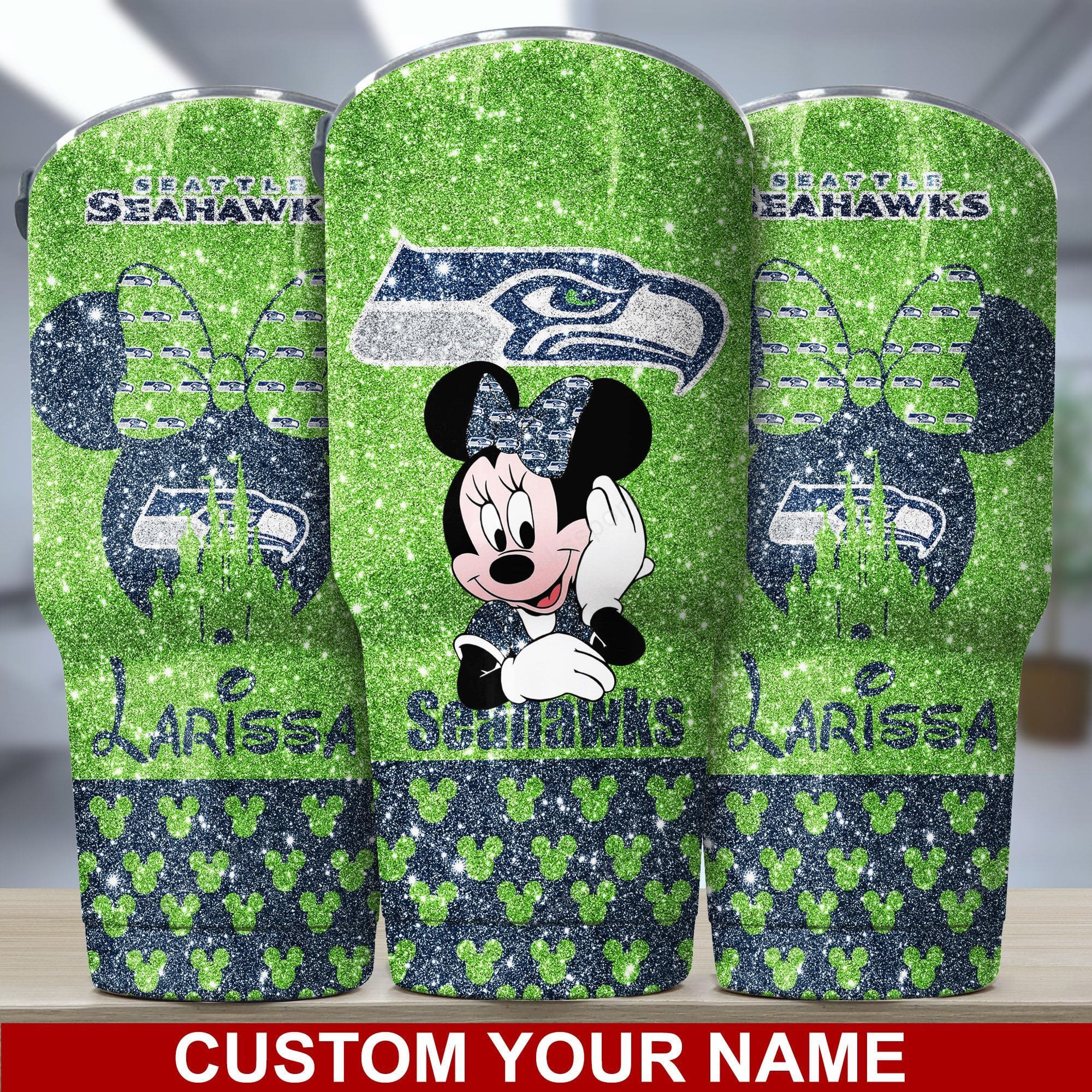 Seattle Seahawks Personalized Tumbler Image 1