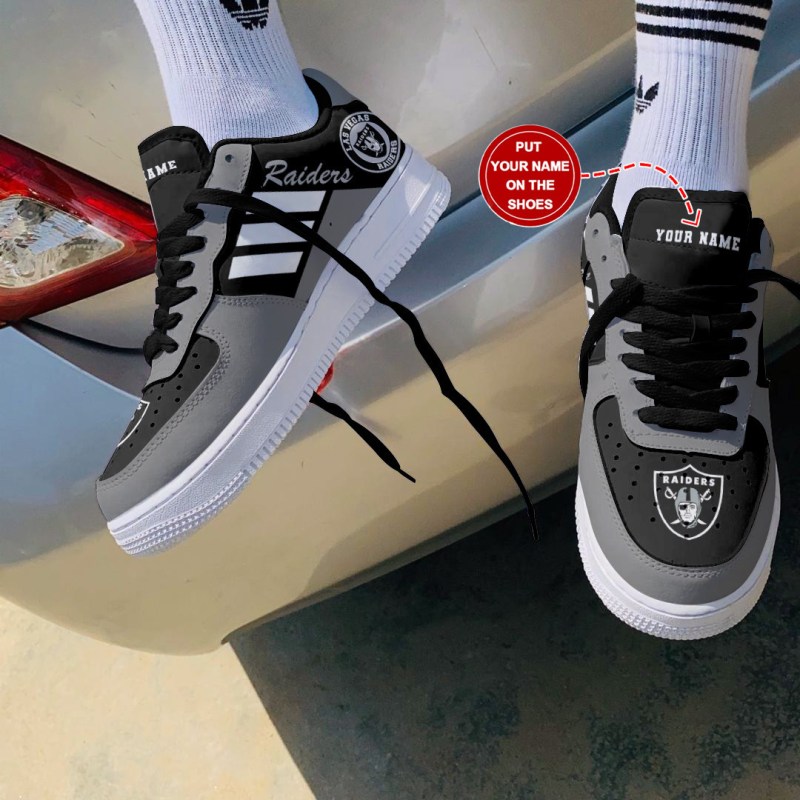 Las Vegas Raiders Personalized AF1 Shoes