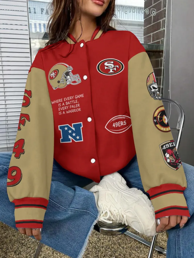 San Francisco 49ers Varsity Jacket