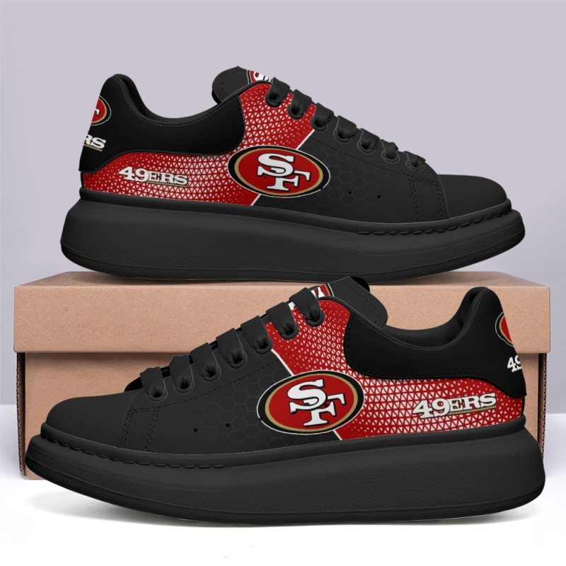 San Francisco 49ers MQ Sneakers - Black Color Alternate