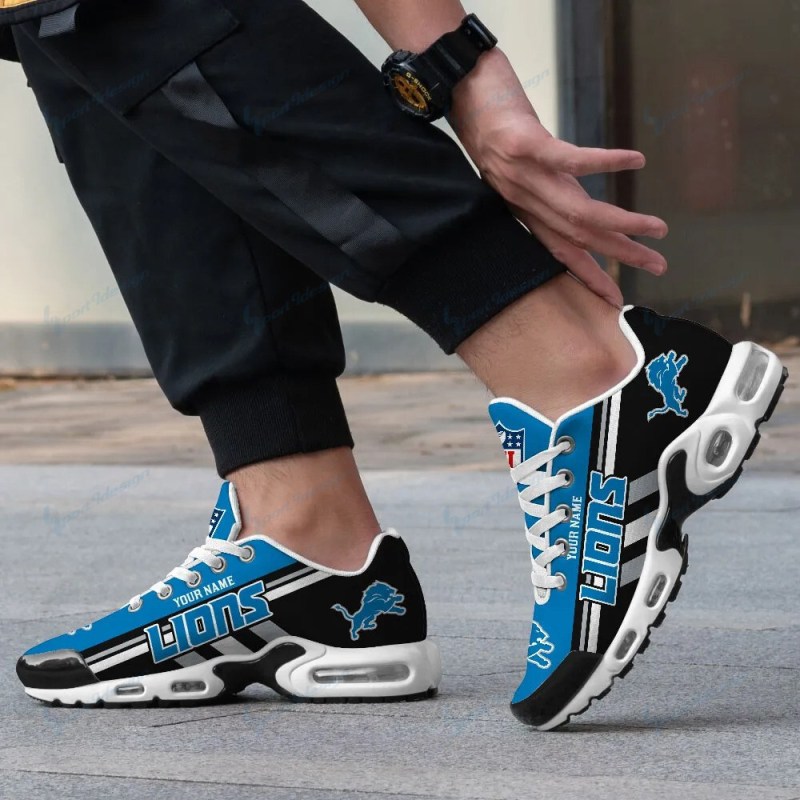 Detroit Lions Sneakers Front View