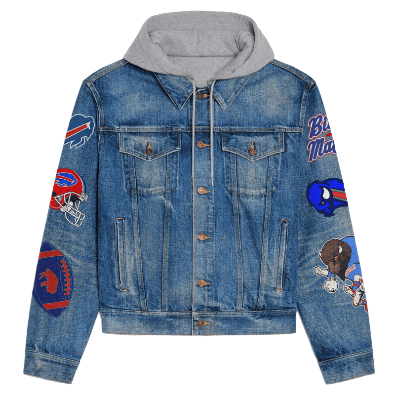 Buffalo Bills Jacket on Model