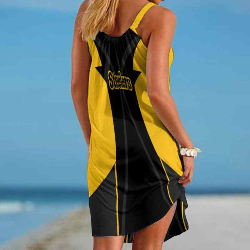 Pittsburgh Steelers Beach Dress Image 2