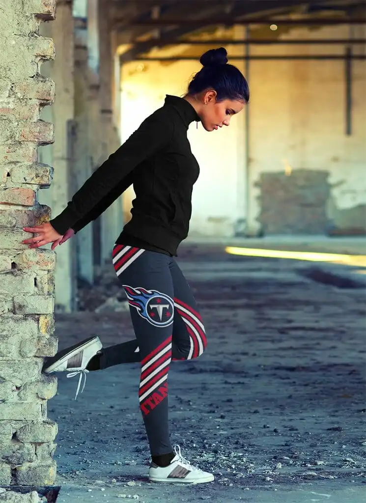 Tennessee Titans Leggings Back View