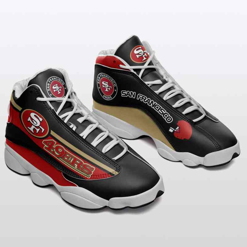 San Francisco 49ers Air JD13 Sneakers