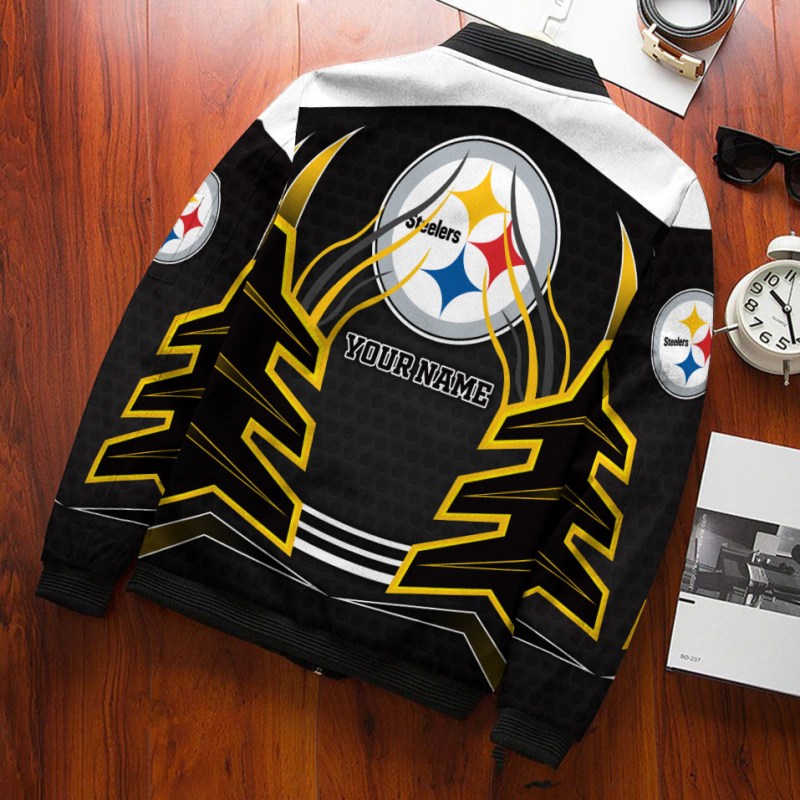 Pittsburgh Steelers Bomber Jacket Lifestyle