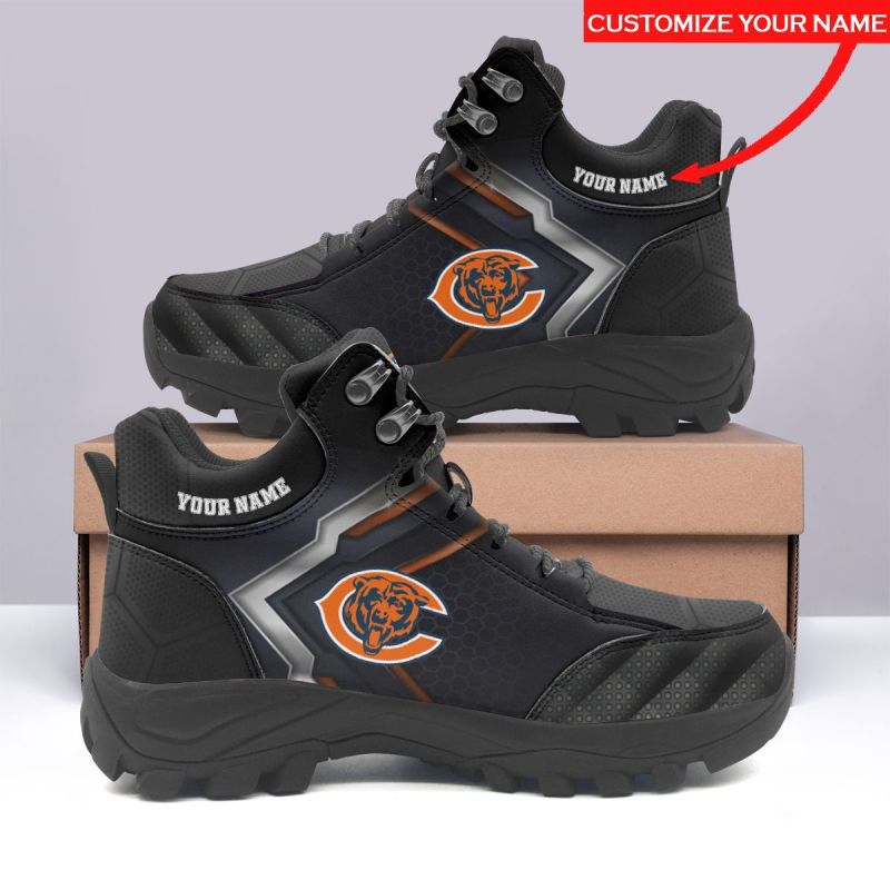 Chicago Bears Personalized Hiking Shoes