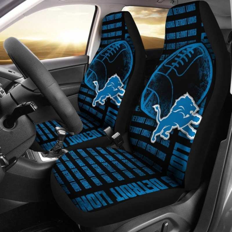 Detroit Lions Car Seat Covers