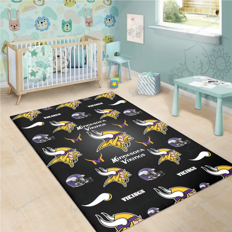 Minnesota Vikings Premium Rectangle Rug 13