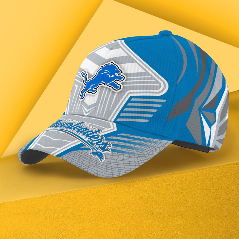 Detroit Lions Classic Cap Side View