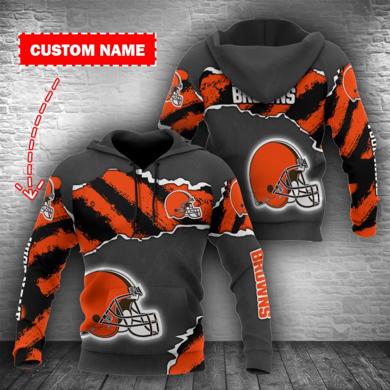 Cleveland Browns Personalized Hoodie