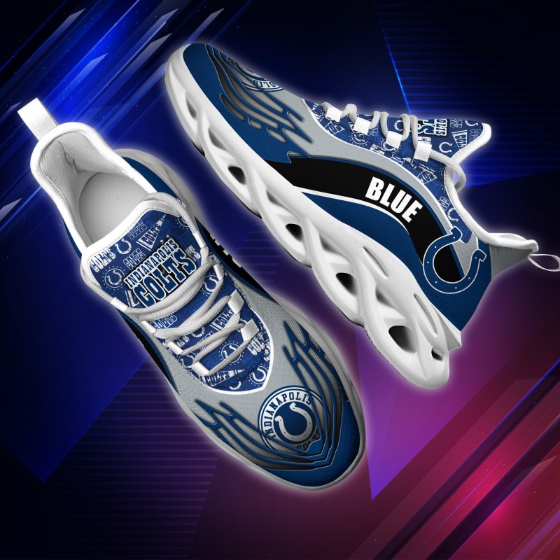 Indianapolis Colts Sneakers Side View