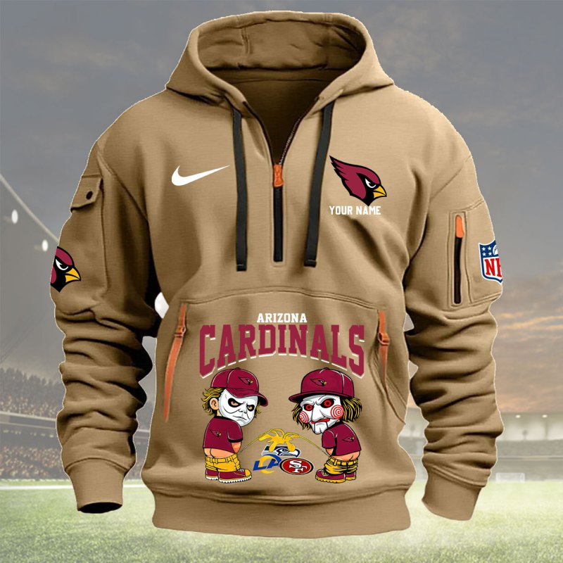 Khaki Arizona Cardinals Hoodie