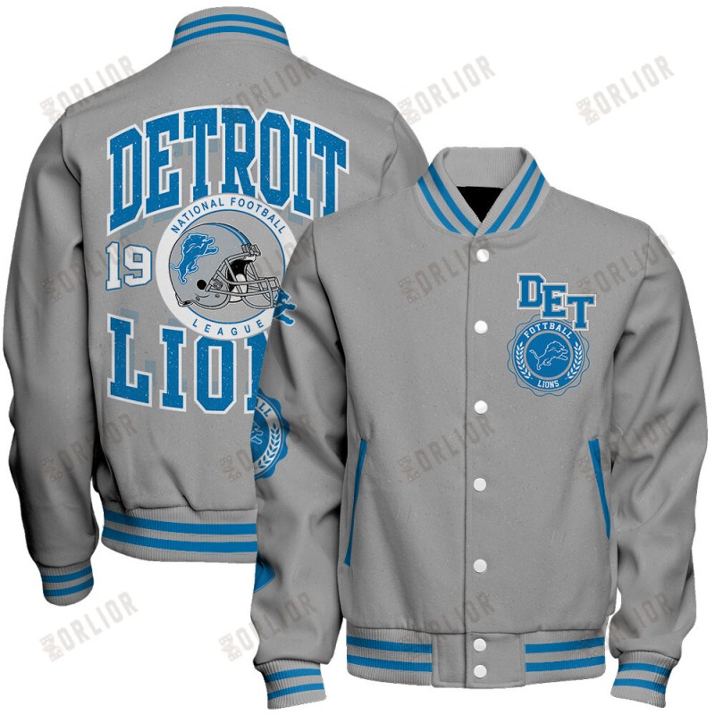 Detroit Lions Varsity Jacket