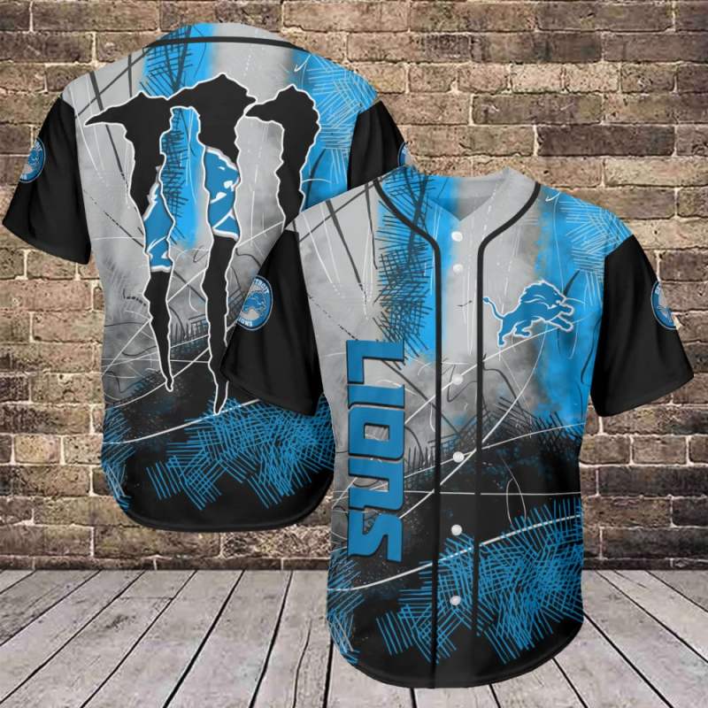 Detroit Lions Baseball Jersey