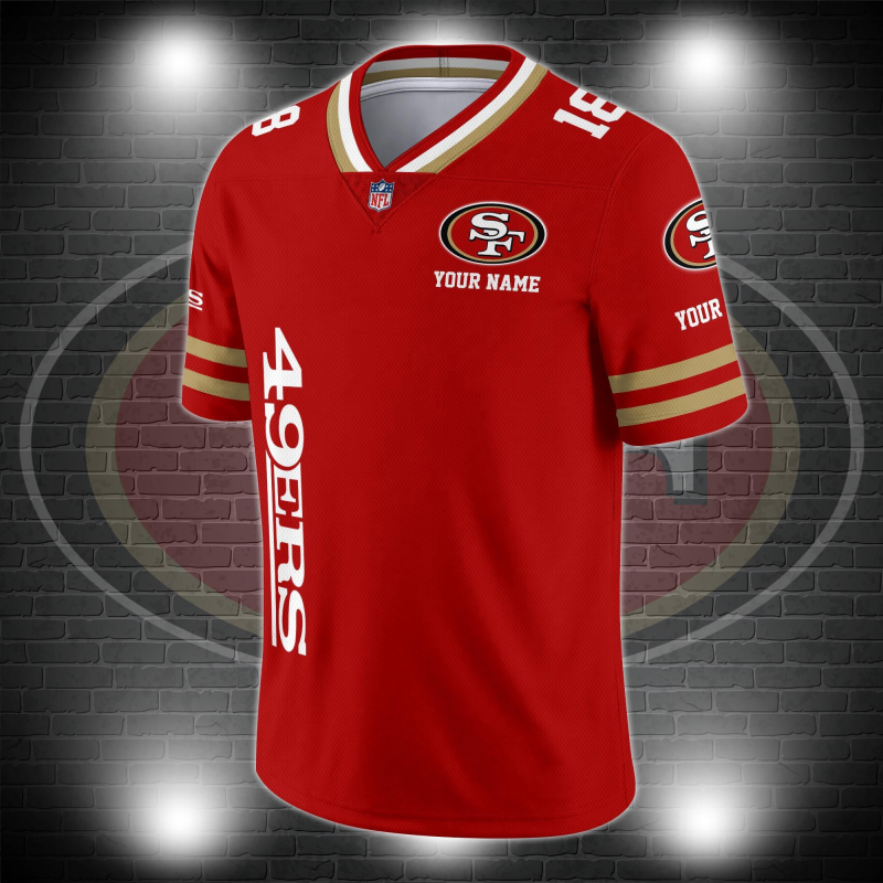 San Francisco 49ers Personalized Jersey