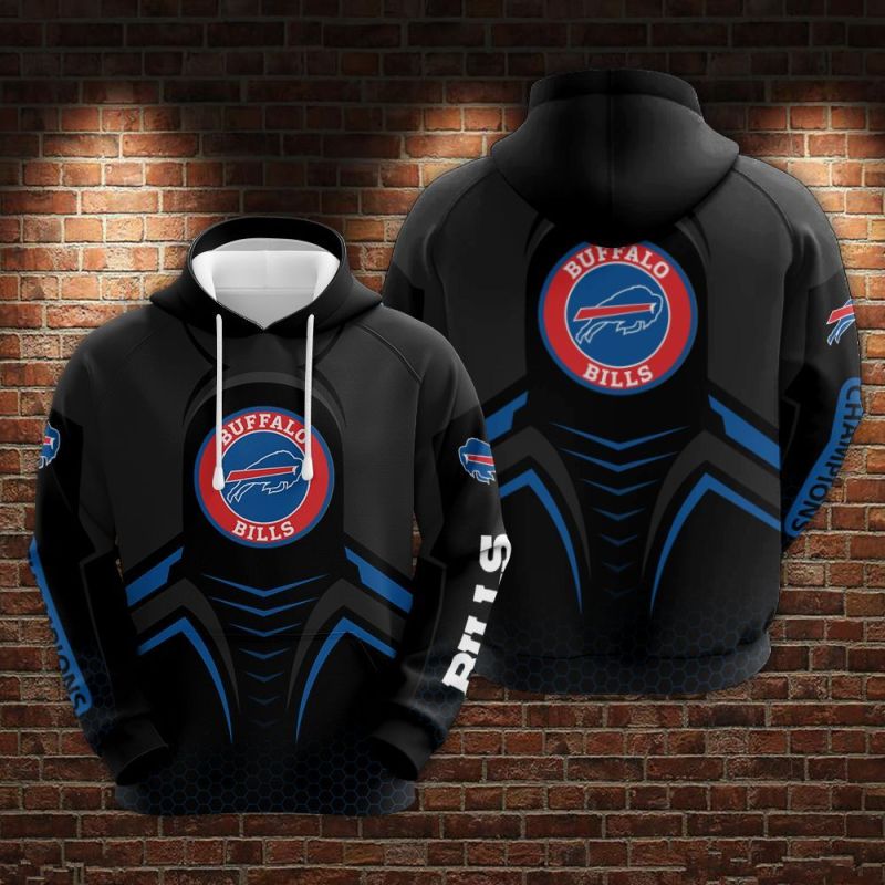 Buffalo Bills Limited Hoodie Side View