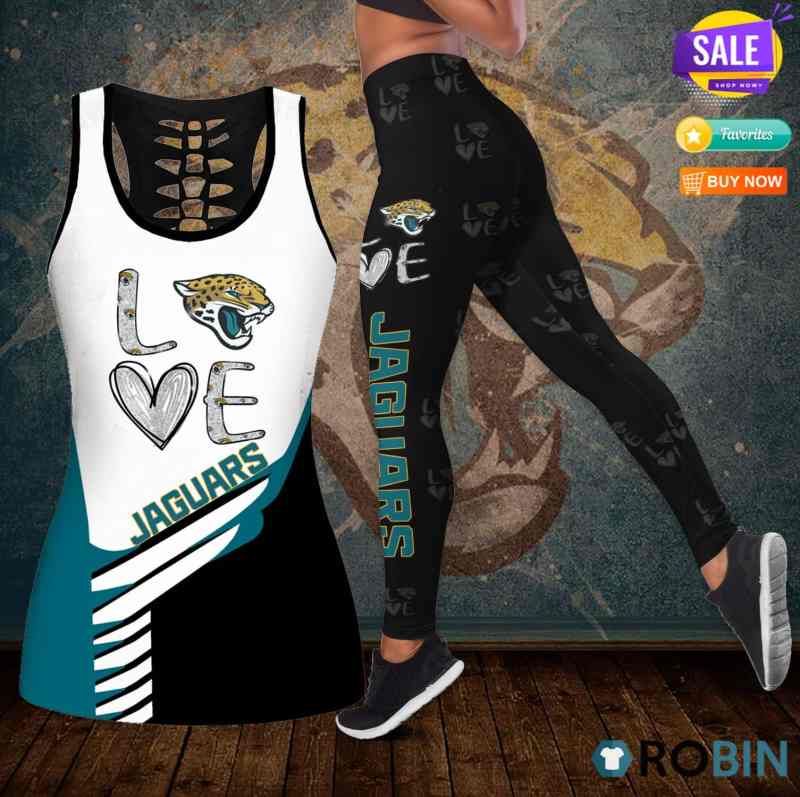 Jacksonville Jaguars Leggings and Tank Top