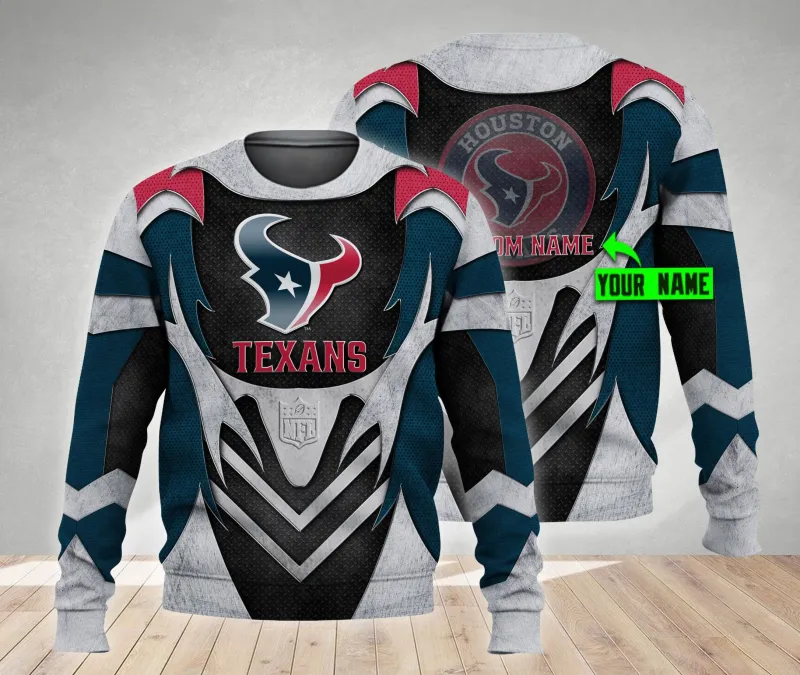 Texans Personalized Sweater