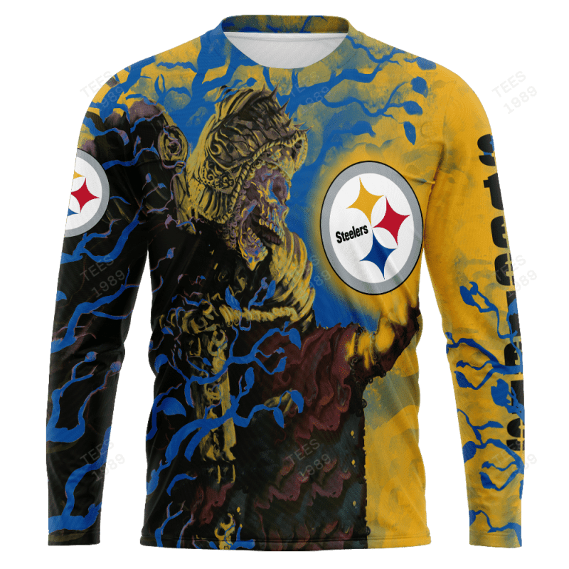 Pittsburgh Steelers All Over Printed Ugly Christmas Sweater Image 5