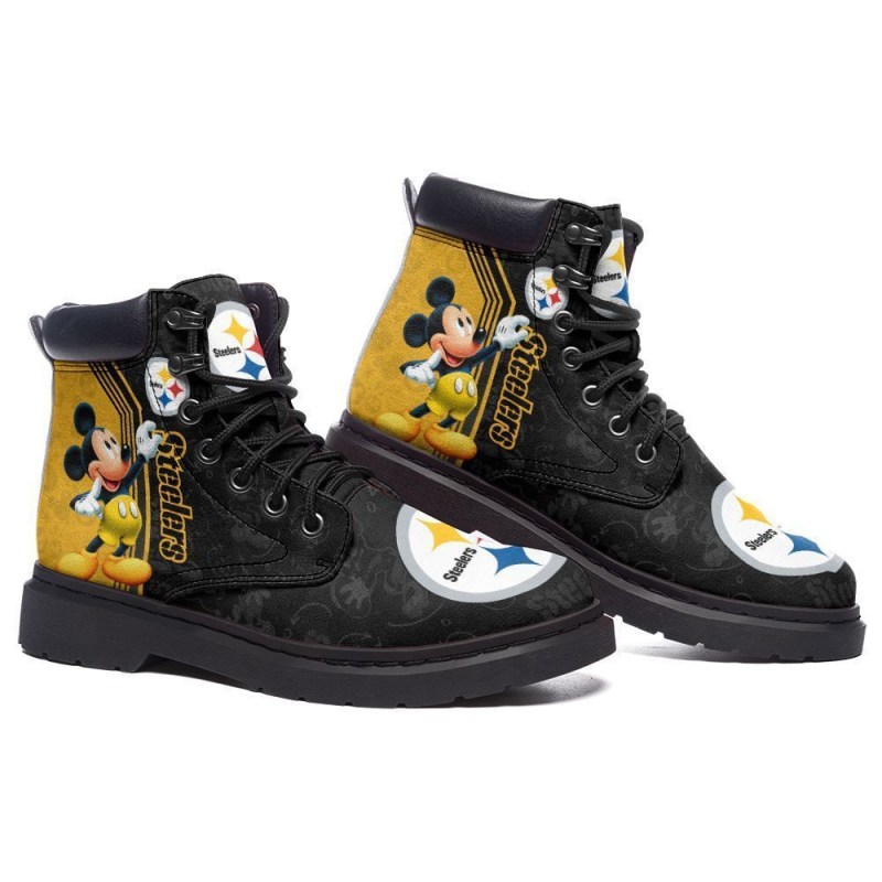 Pittsburgh Steelers TBLCL Boots 23 Side View