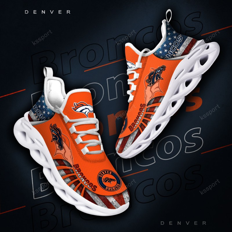 Denver Broncos Yezy Running Sneakers