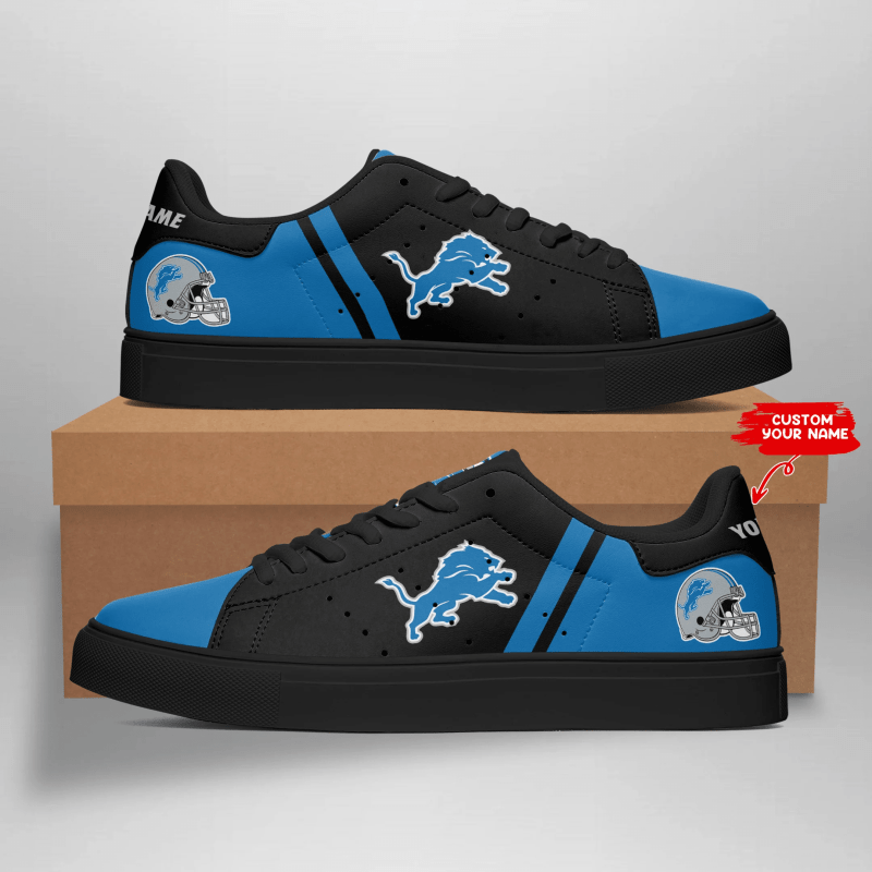 Detroit Lions Custom Sneakers