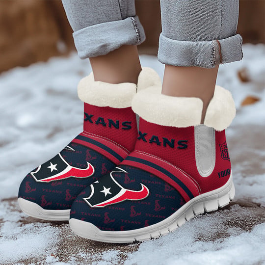 Houston Texans Snow Boots Detail