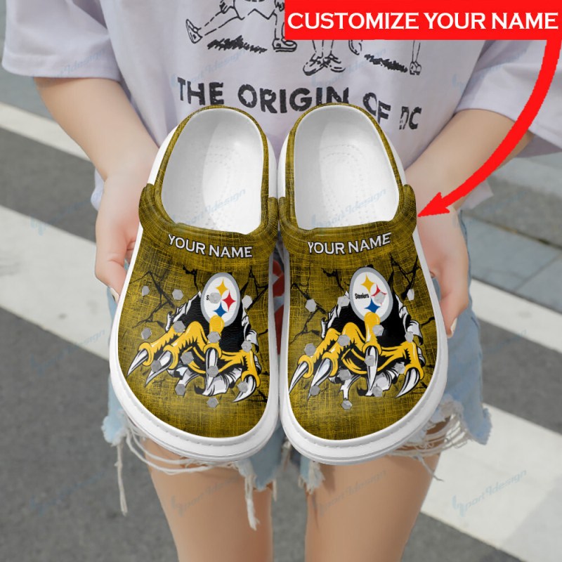 Pittsburgh Steelers Personalized Limited Clog