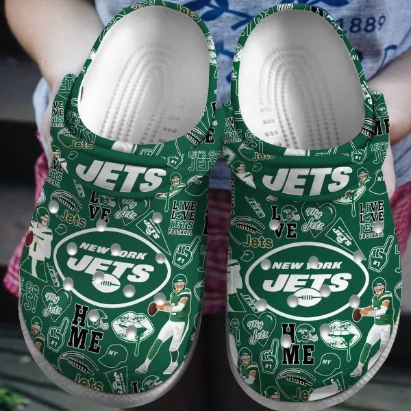 New York Jets Clogs Shoes