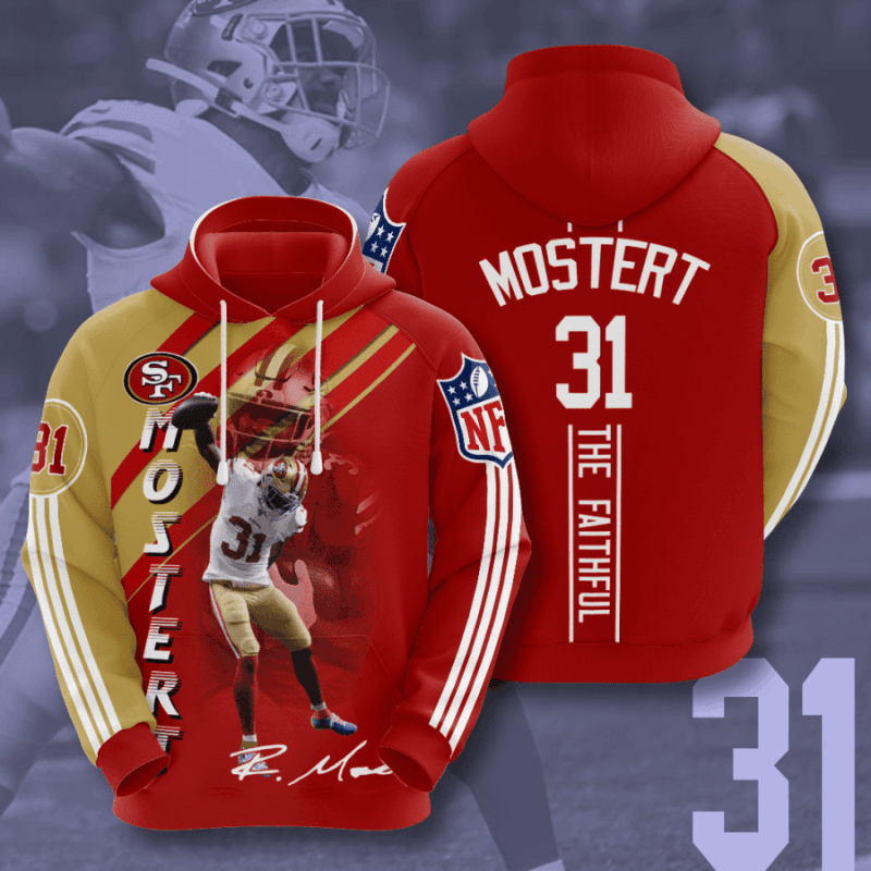 San Francisco 49ers 3D Hoodie