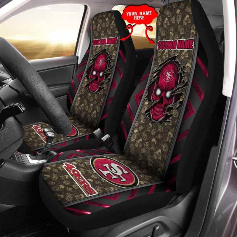 San Francisco 49ers Personalized Car Seat Covers
