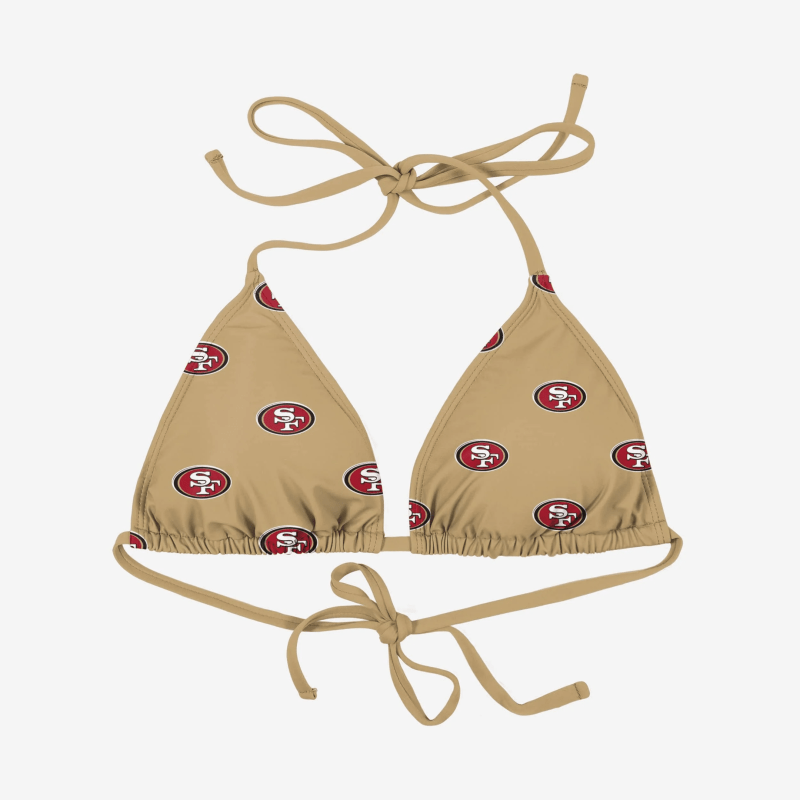 San Francisco 49ers Women's Mini Print Bikini