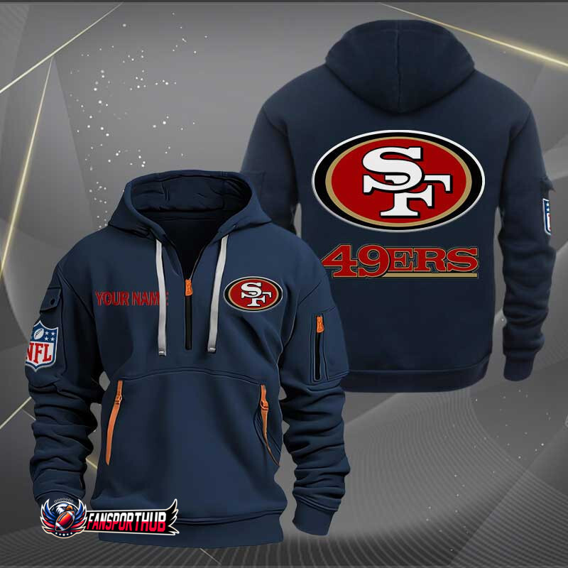 San Francisco 49ers Hoodie - Back View