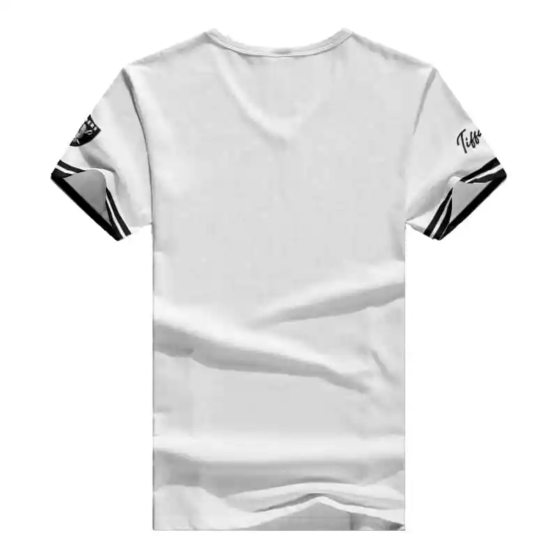 Comfortable Polyester V-neck Tee