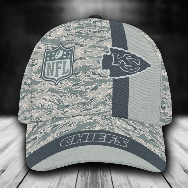 Kansas City Chiefs Personalized Classic Cap - Front View