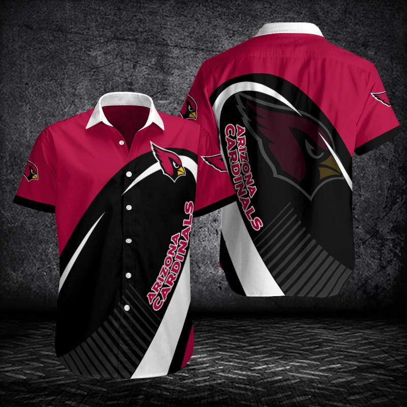 Arizona Cardinals Button Shirt Sizing Chart