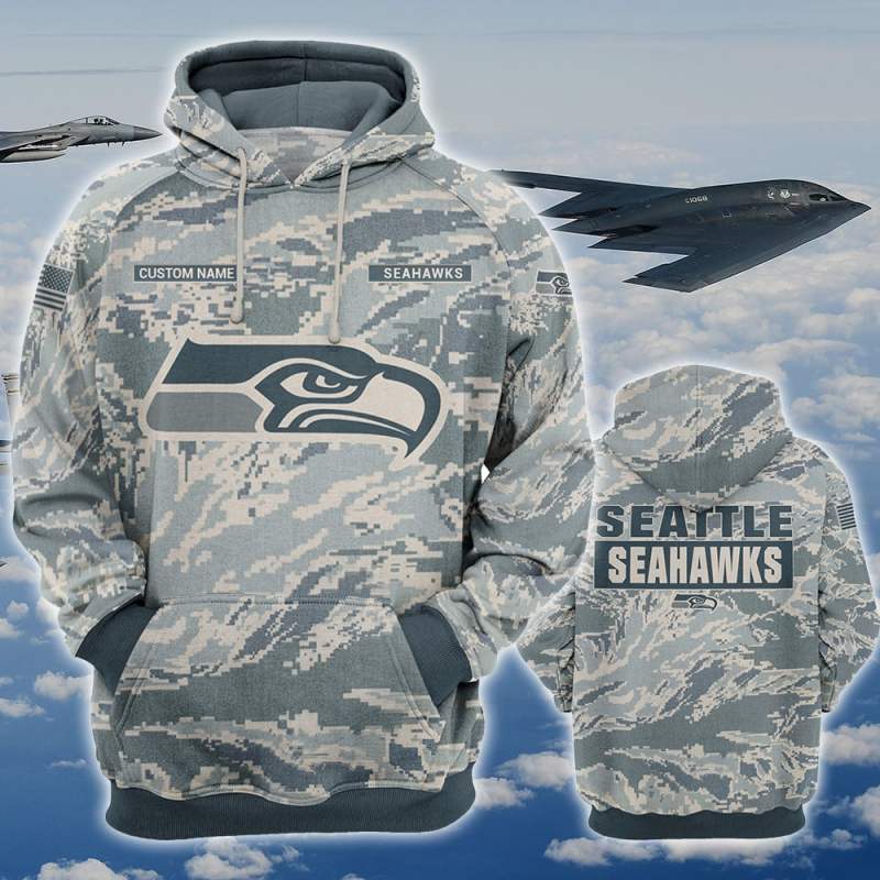 Seattle Seahawks Personalized Ugly Christmas Sweater